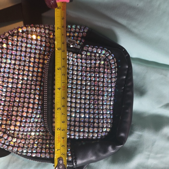 Sparkling Rhinestone Mini Backpack - Picture 4 of 4